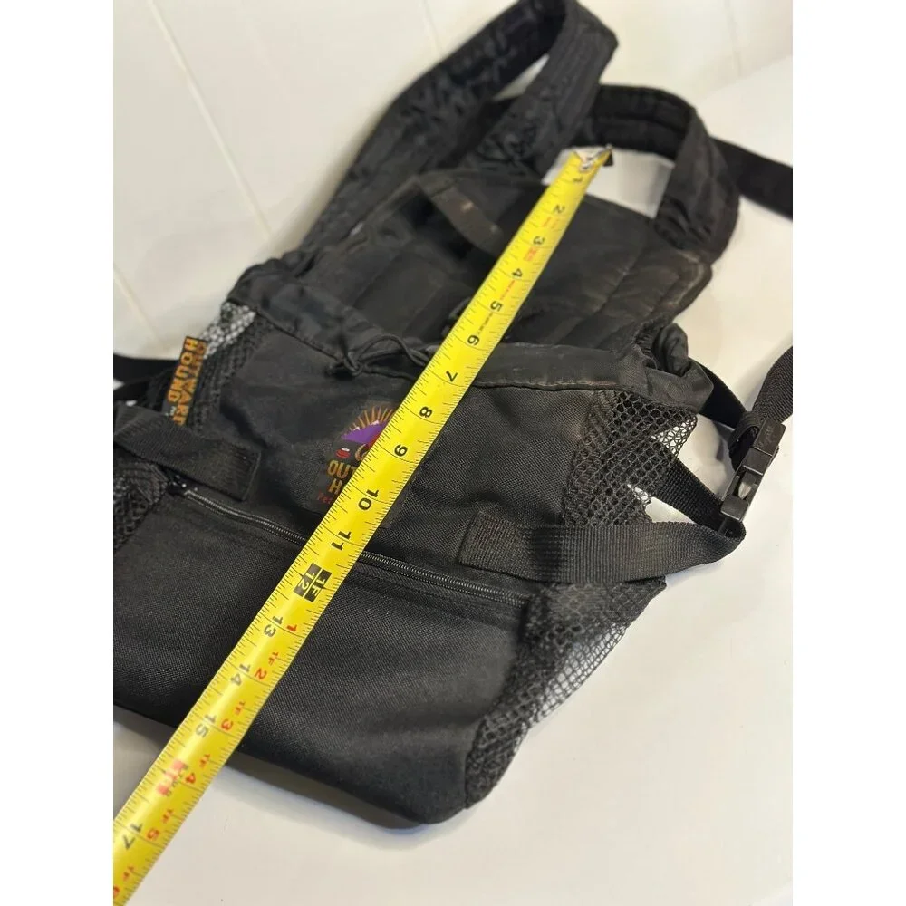 Outward Hound Pet Gear Backpack Carrier Travel‎ Dog Cat Black Durable Comfort
